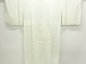 紗綾型模様織り出し単衣長襦袢